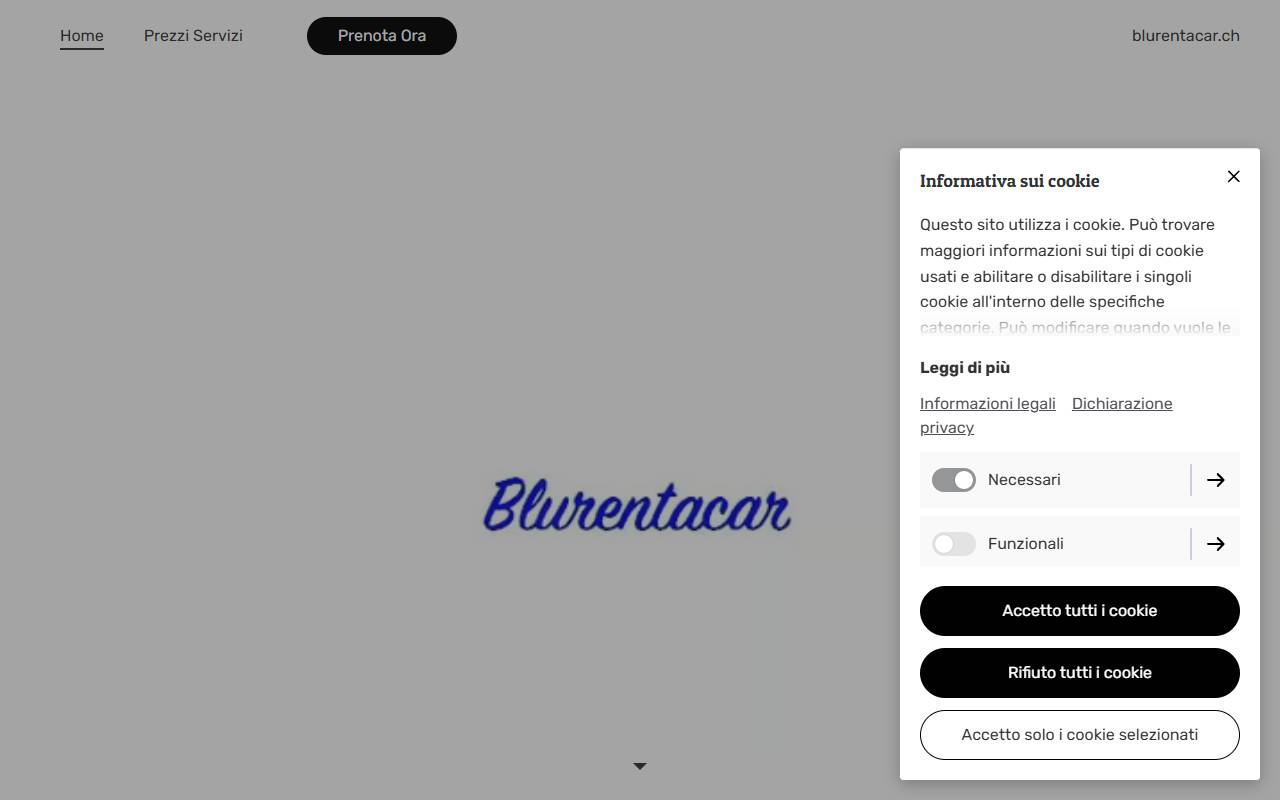 Anteprima del sito: GAGLIANONE BLURENTACAR