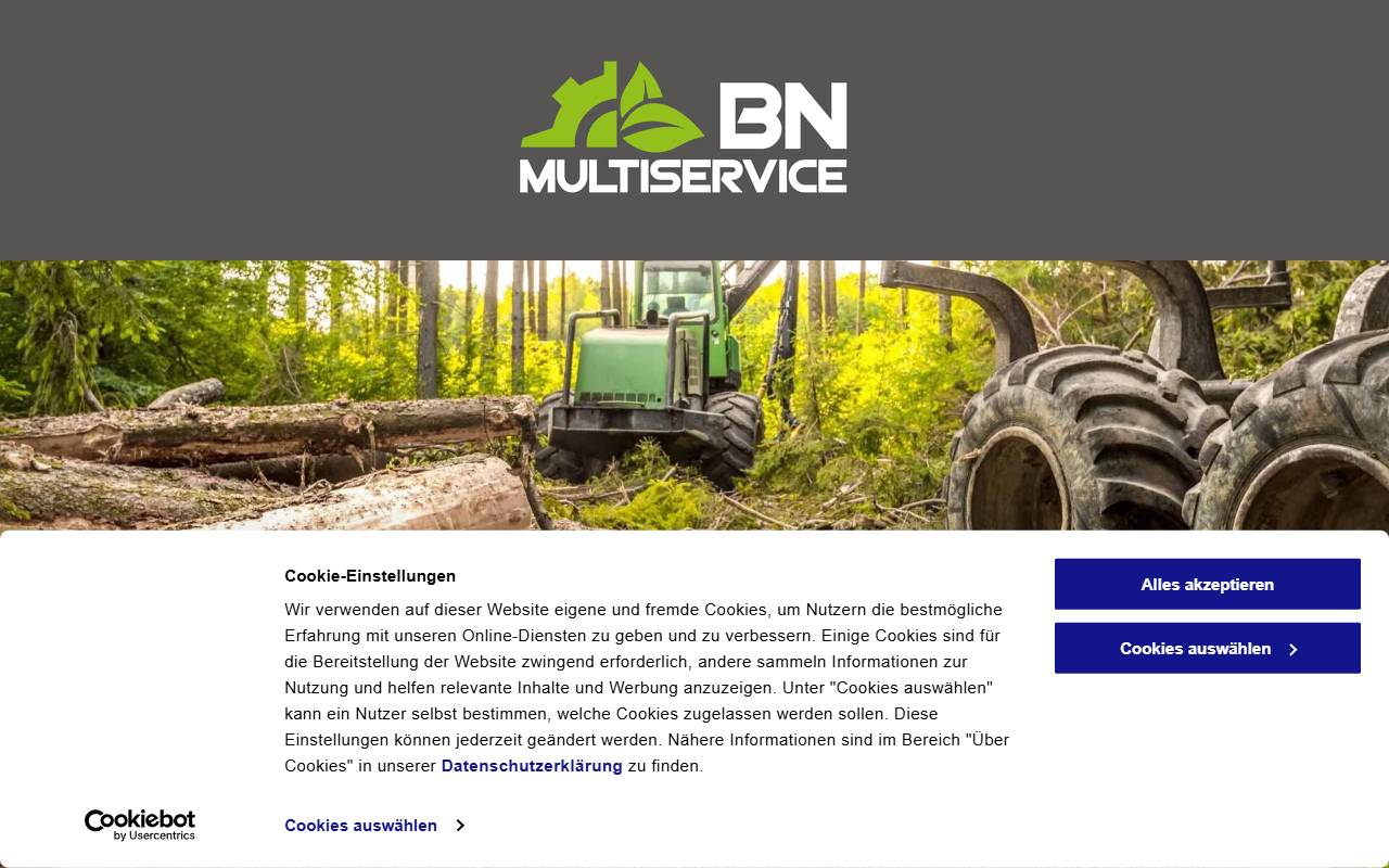 Anteprima del sito: BN Multiservice Event Solution di Nicolò Bernasconi