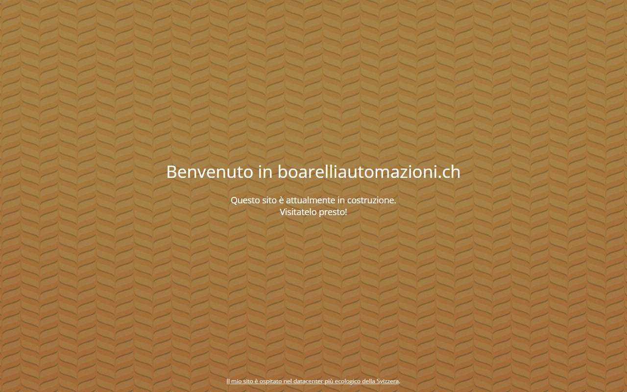 Anteprima del sito: Boarelli Automazioni GmbH