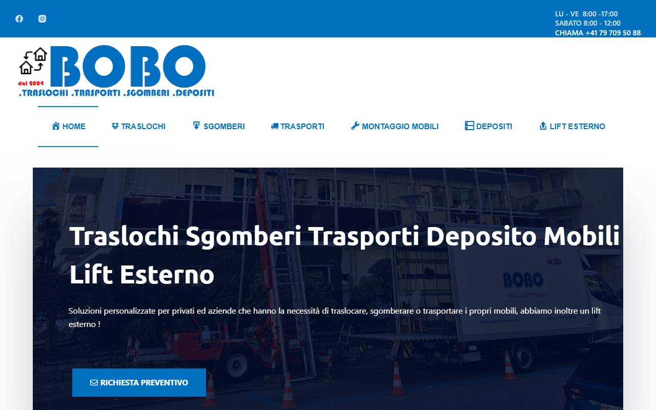 Anteprima del sito: Bobo di Kovacevic