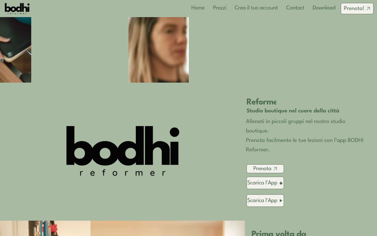 Anteprima del sito: BODHI Sagl