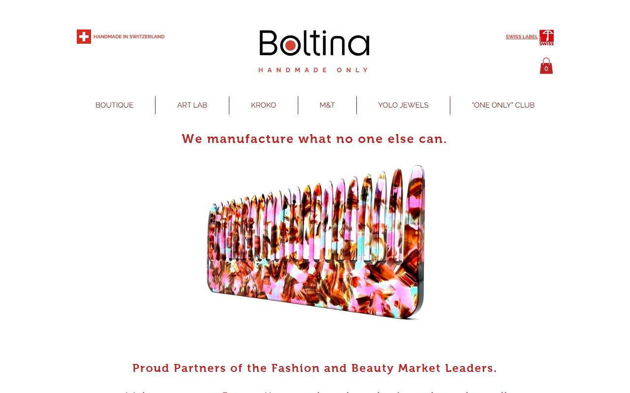 Anteprima del sito: Boltina SA