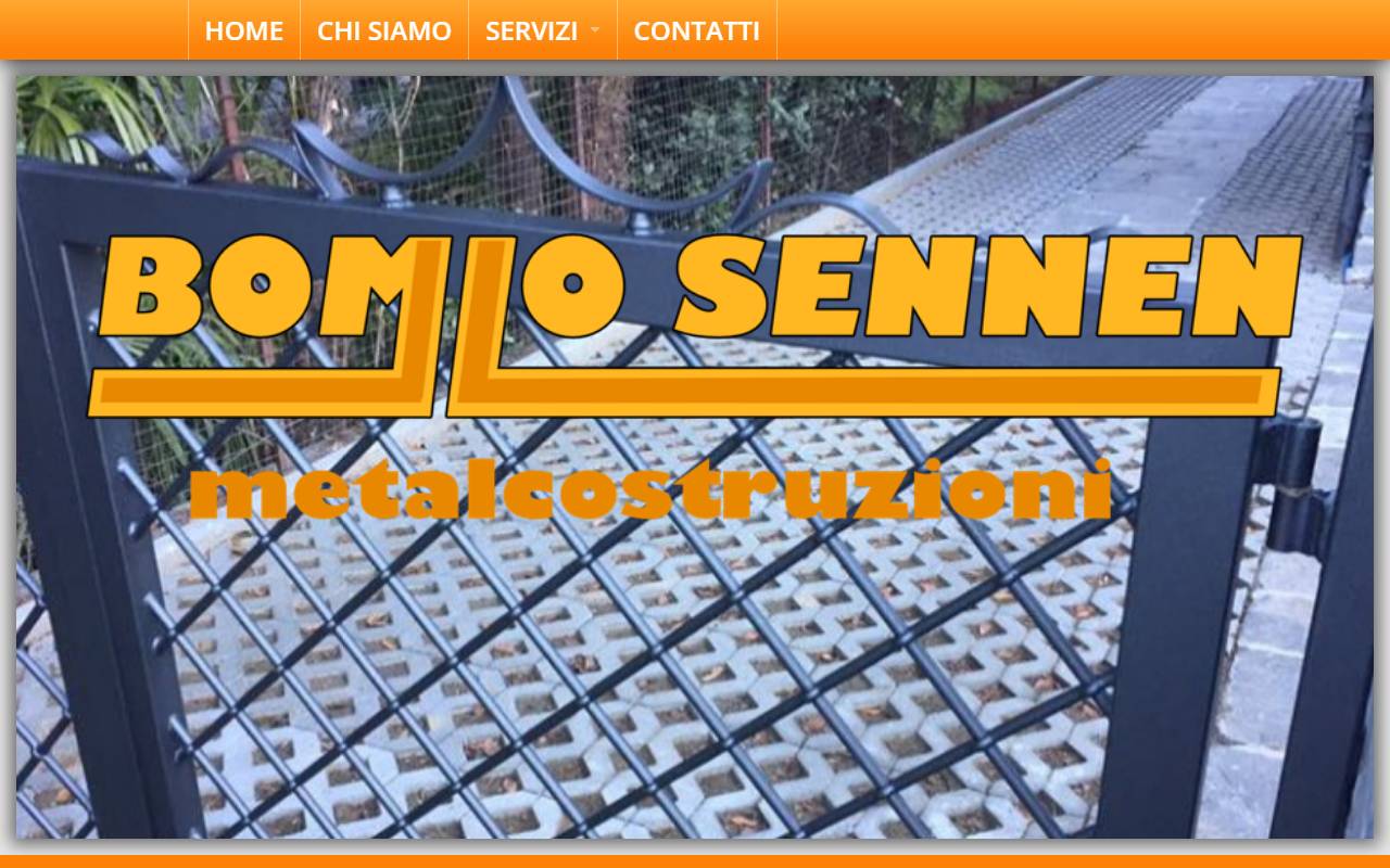 Anteprima del sito: Bomio Sennen Metalcostruzioni Sagl