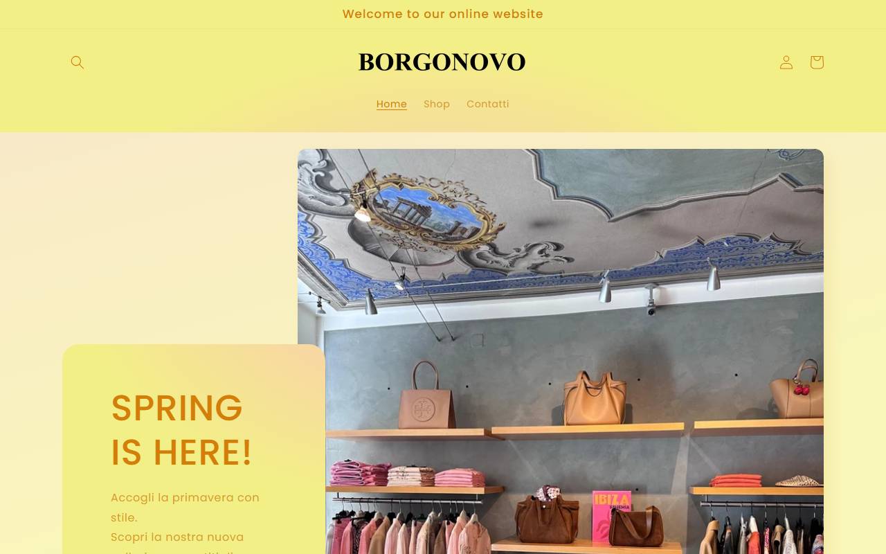 Anteprima del sito: Borgonovo SA