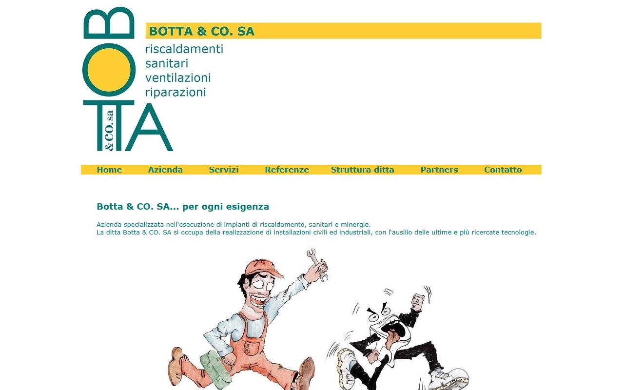 Anteprima del sito: Botta & Co SA