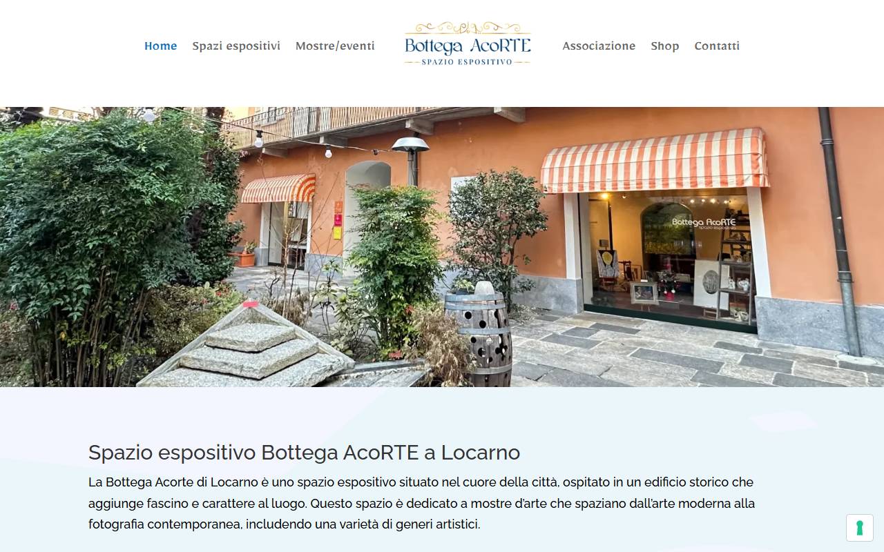 Anteprima del sito: Associazione CoArte