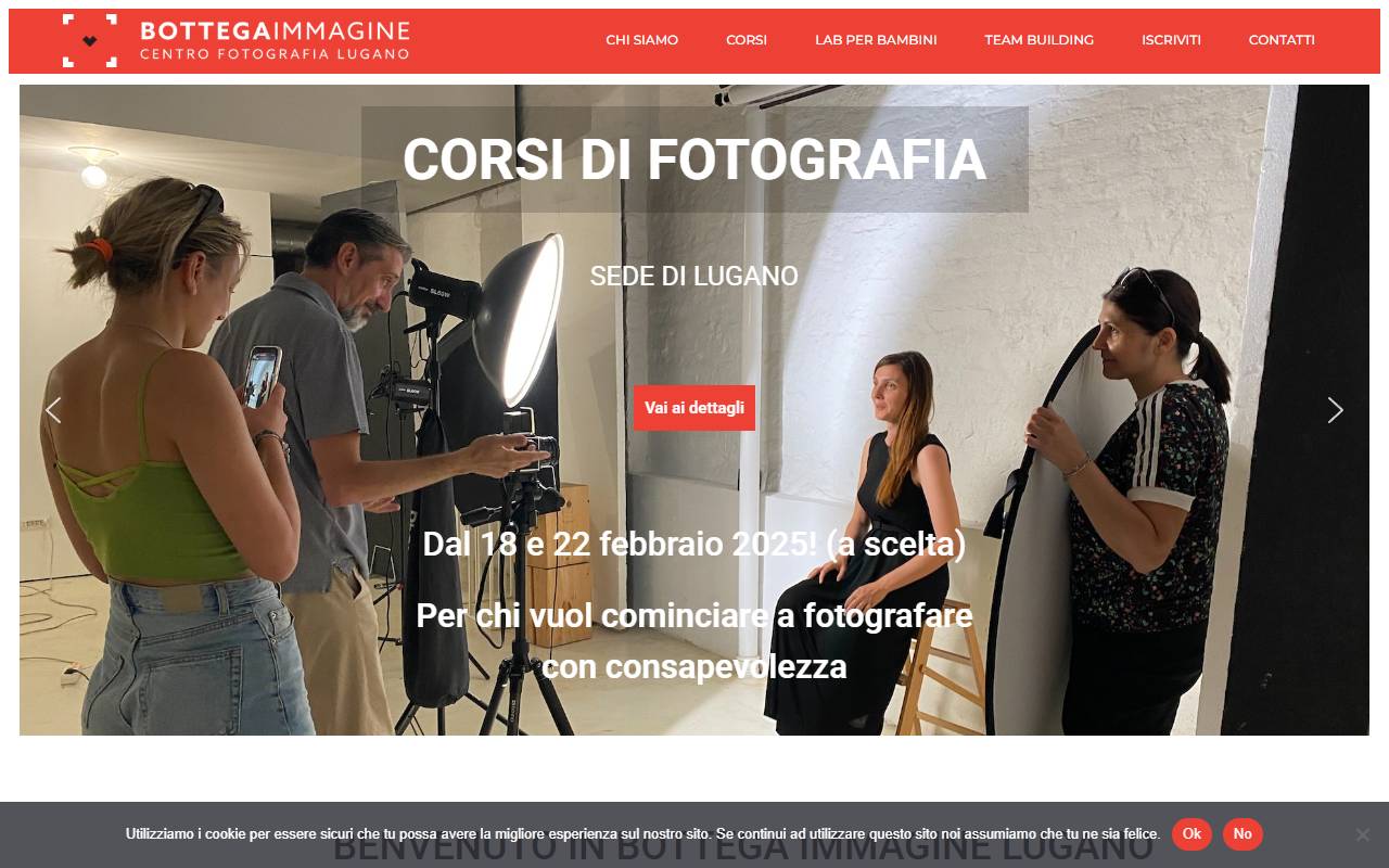 Anteprima del sito: Bottega Immagine Sagl