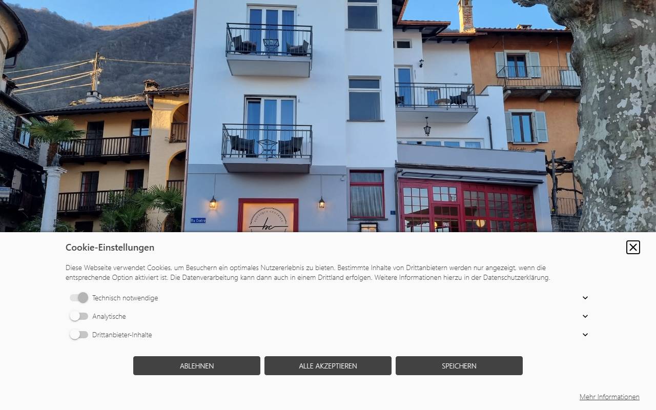 Anteprima del sito: Boutique Centrale B&B e bottega di Edra Poroli