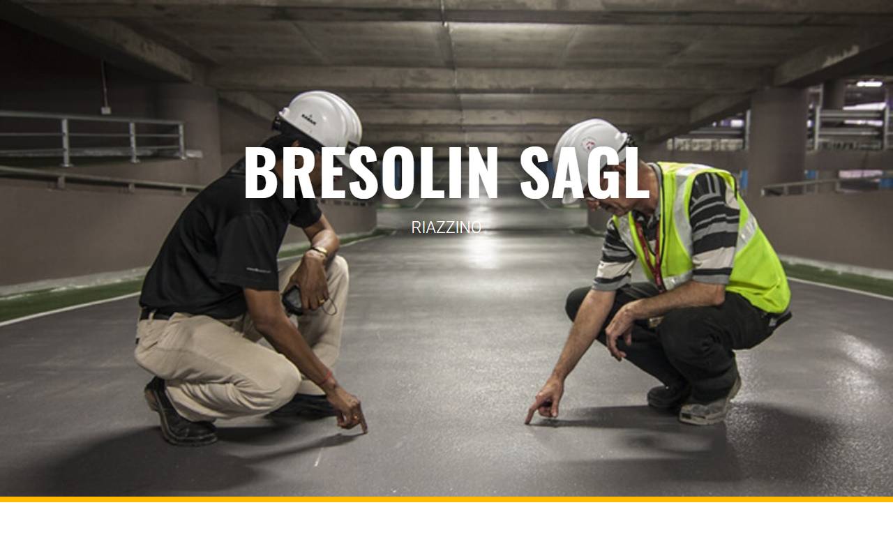 Anteprima del sito: Bresolin Sagl