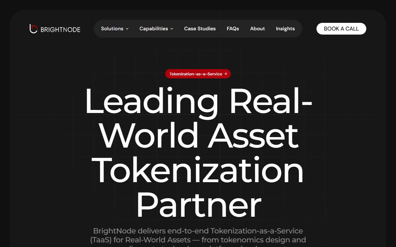 Anteprima del sito: BrightNode Sagl
