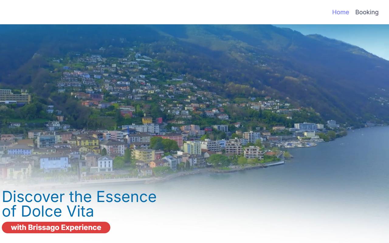 Anteprima del sito: Brissago Experience Sagl