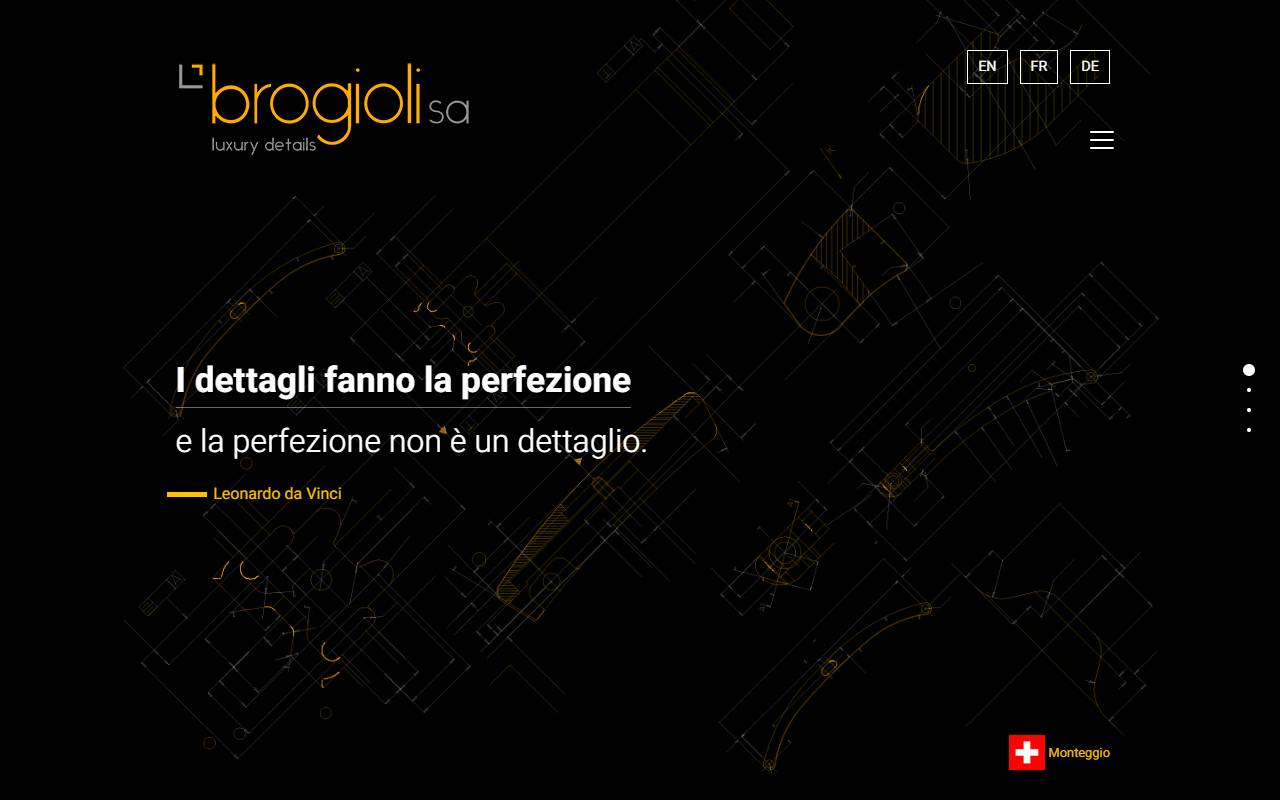 Anteprima del sito: Brogioli SA