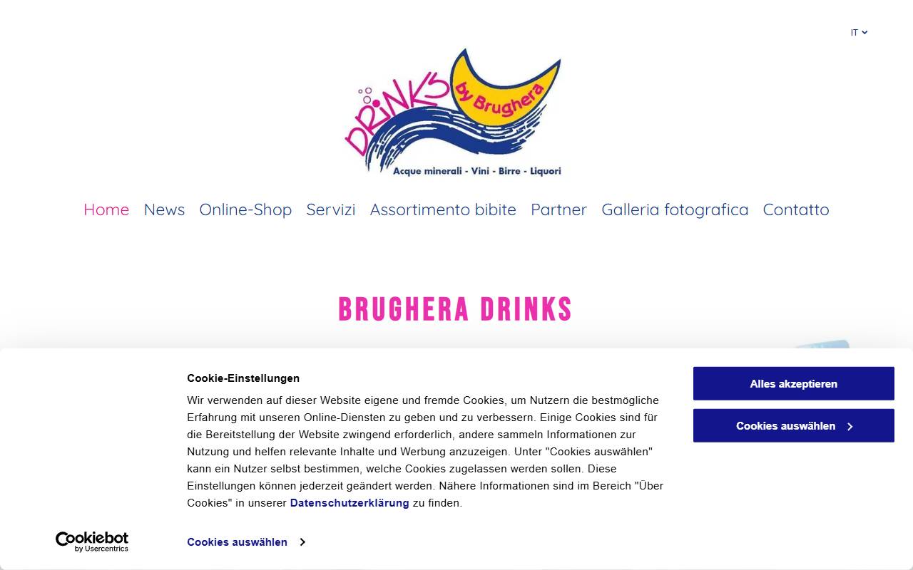 Anteprima del sito: Successori di Eugenio Brughera SA