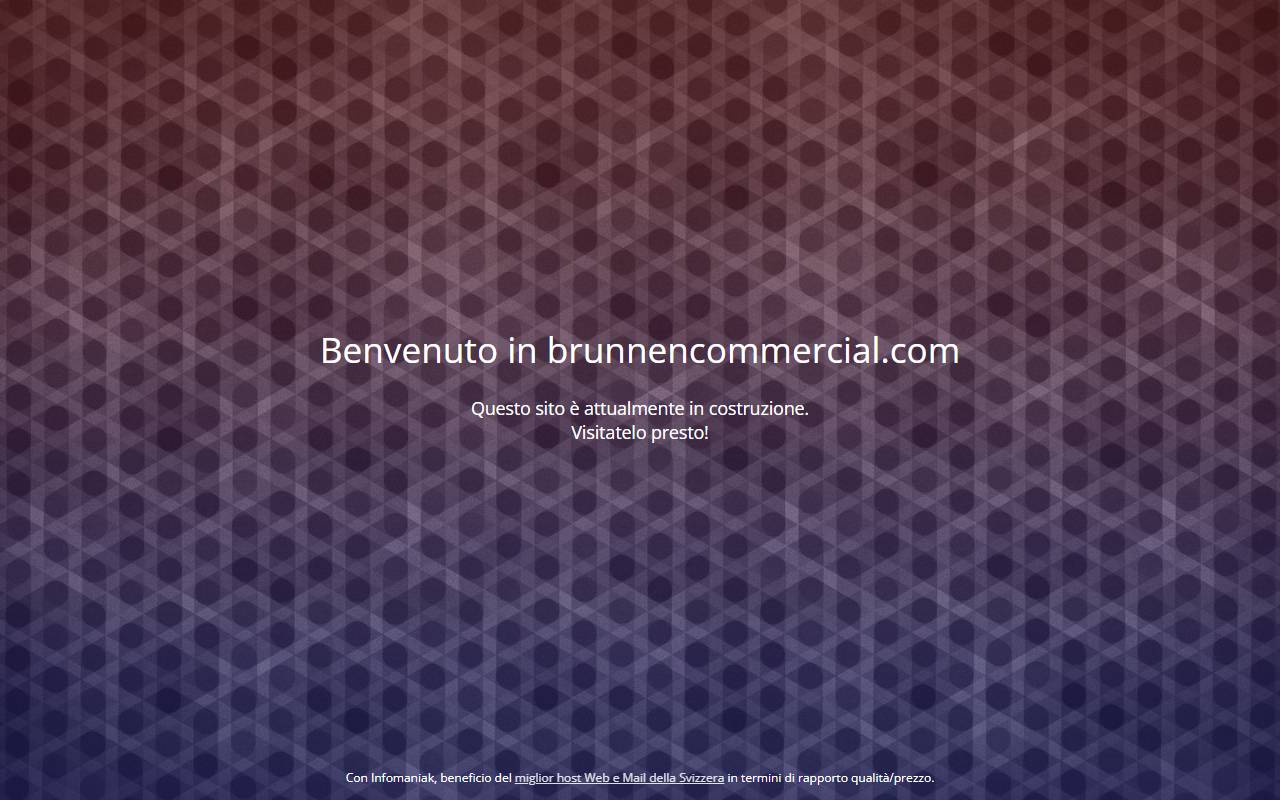 Anteprima del sito: Brunnencommercial Sagl