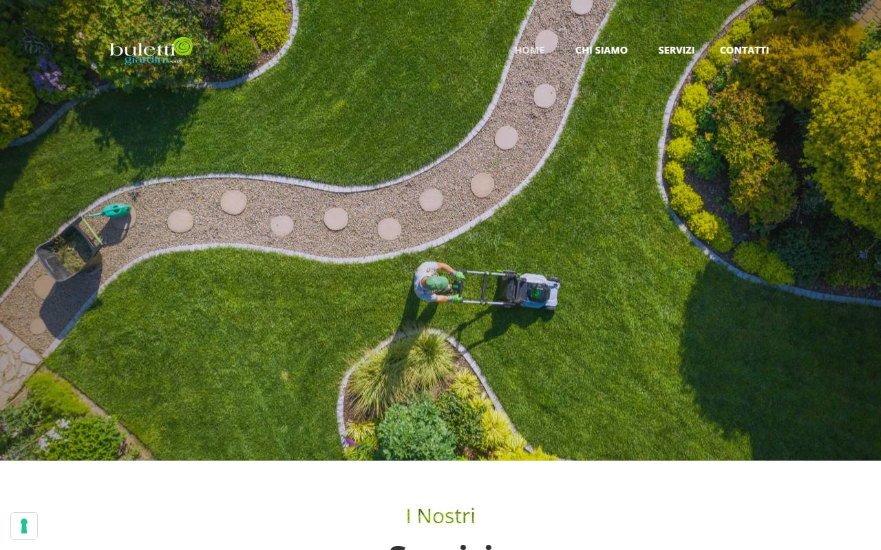 Anteprima del sito: Buletti giardini Sagl