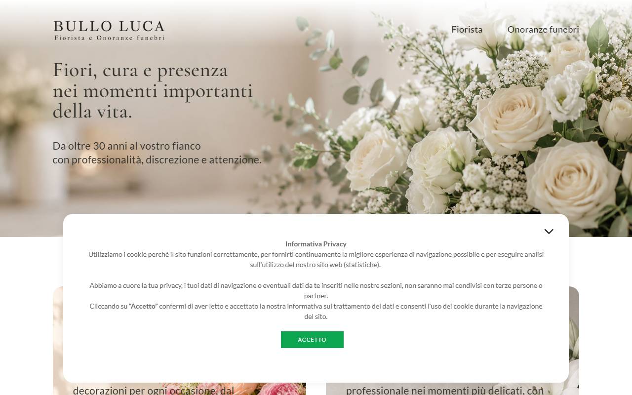 Anteprima del sito: Bullo Luca