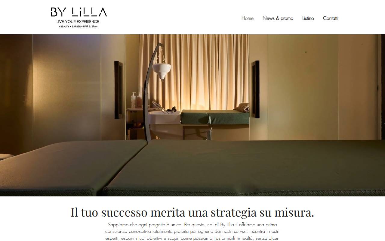 Anteprima del sito: By Lilla di Tossut-Di Puorto