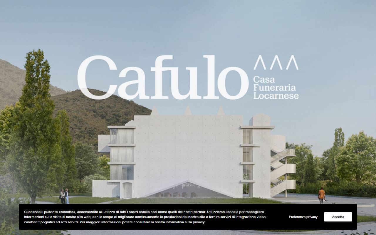Anteprima del sito: Cafulo SA