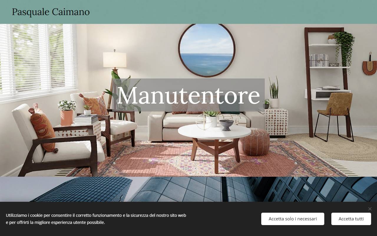Anteprima del sito: Caimano Pasquale