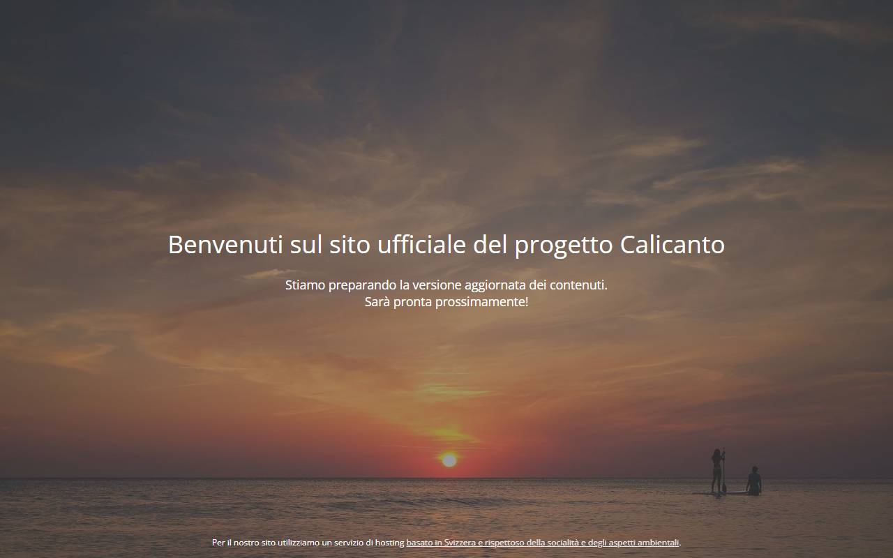 Anteprima del sito: Enoteca Calicanto Enomarketing Sagl