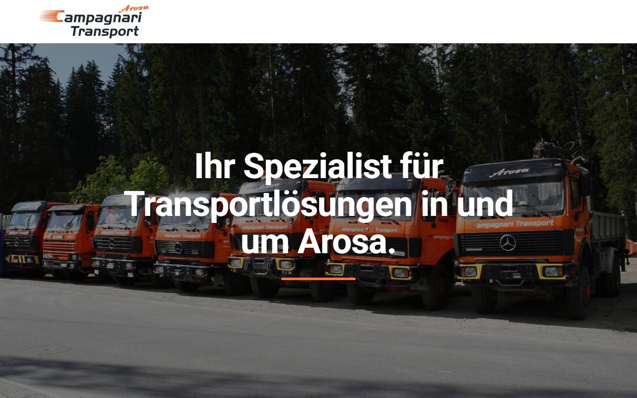 Anteprima del sito: Campagnari Service Suisse Sagl