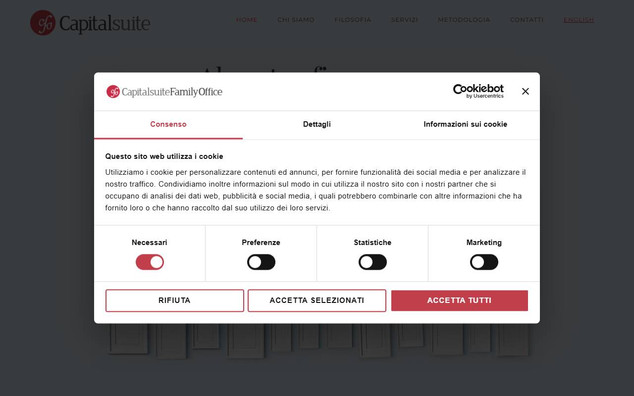 Anteprima del sito: Capitalsuite SA