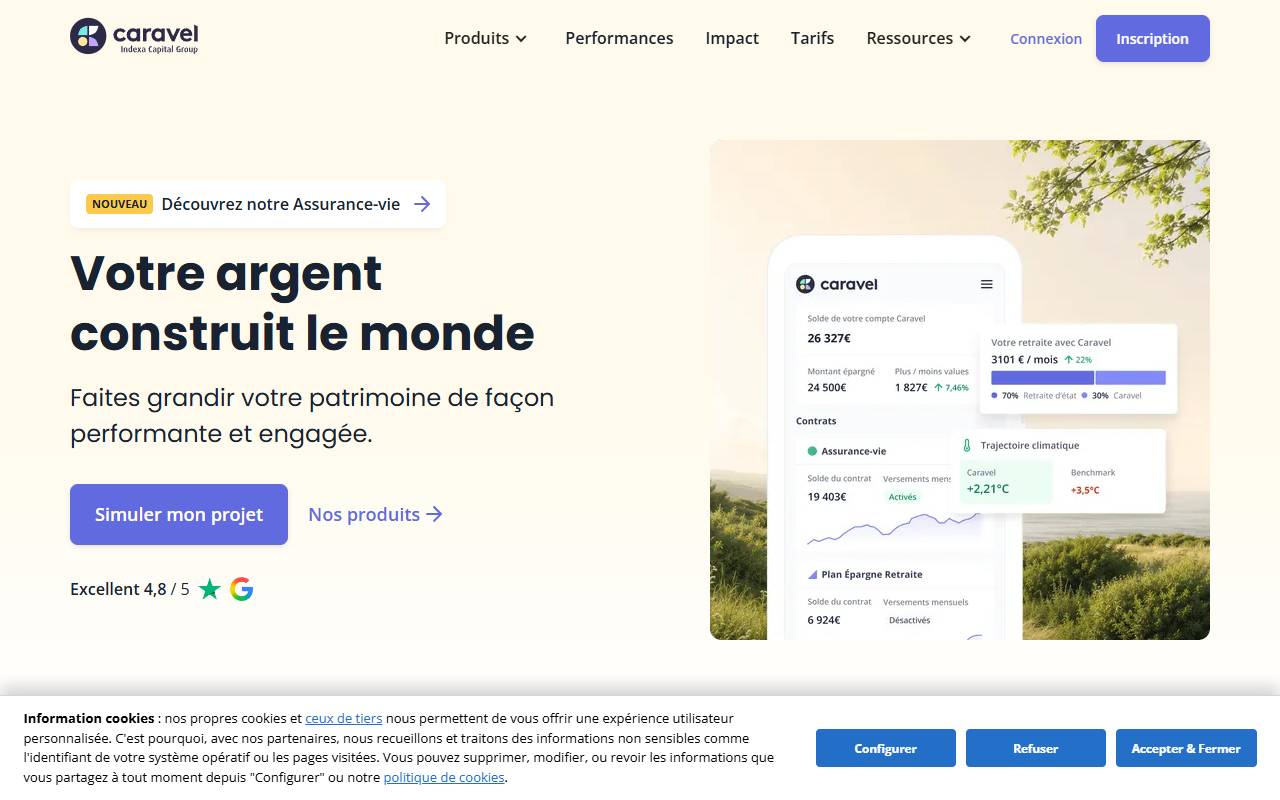 Anteprima del sito: Caravel Trading Sagl