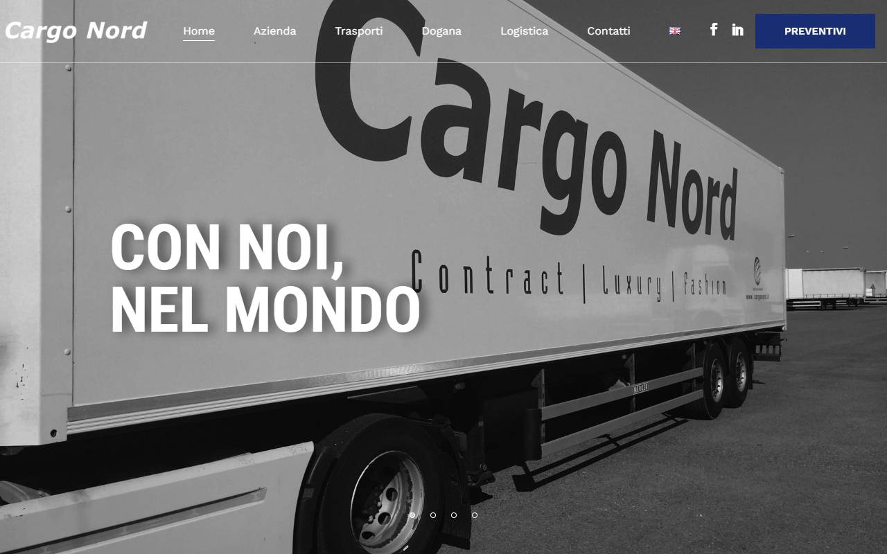 Anteprima del sito: CARGO NORD S.P.A., Bregnano, Succursale di Chiasso