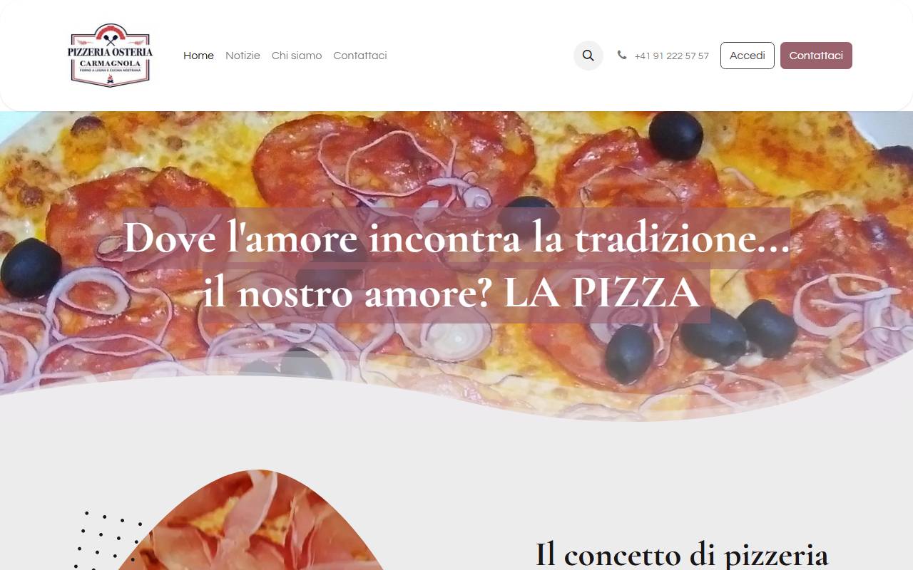 Anteprima del sito: Carmagnola Sagl