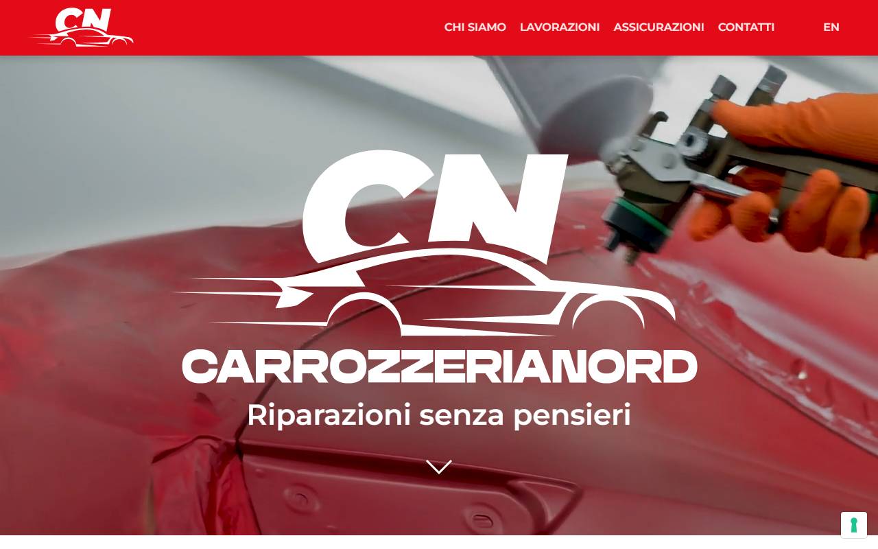 Anteprima del sito: CARROZZERIA NORD SAGL