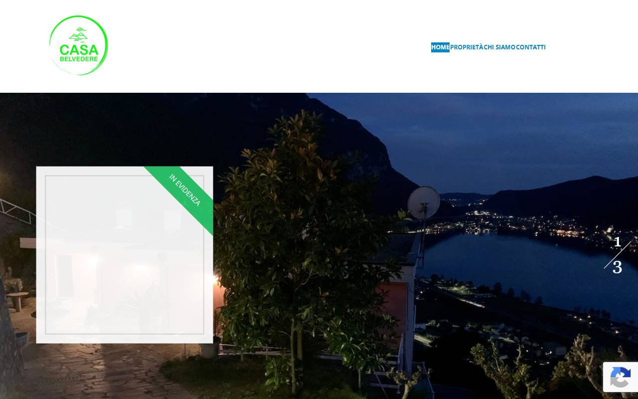 Anteprima del sito: Casa Belvedere Sagl
