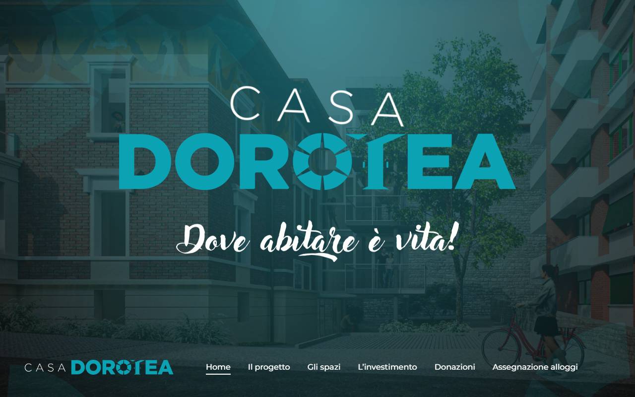 Anteprima del sito: Fondazione Casa Dorotea