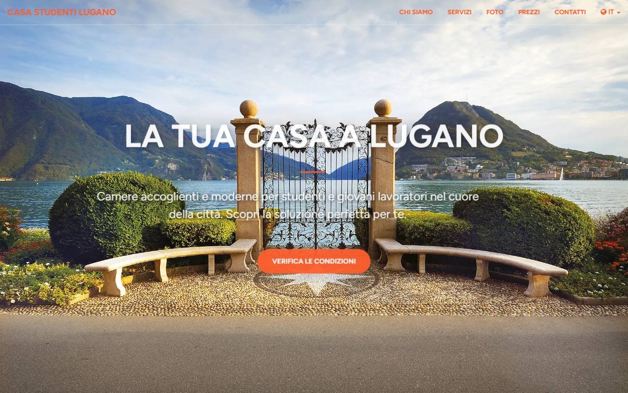 Anteprima del sito: Fondazione Casa dello Studente