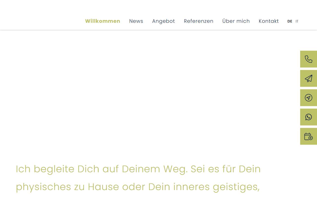 Anteprima del sito: Casioni GmbH