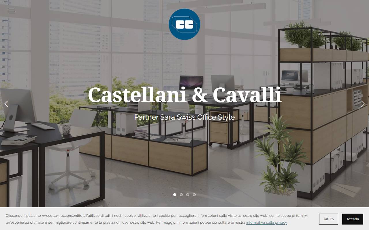 Anteprima del sito: Castellani & Cavalli SA