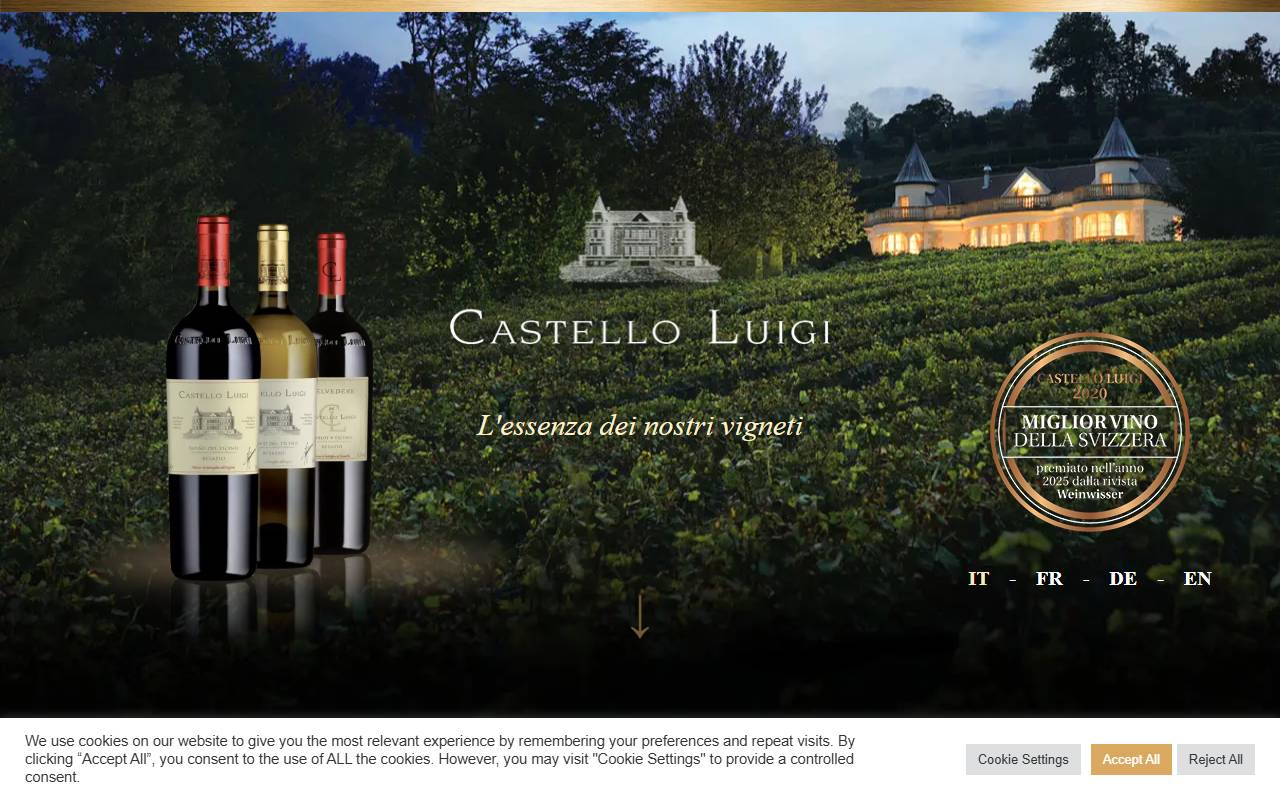 Anteprima del sito: CASTELLO LUIGI, Luigi Zanini
