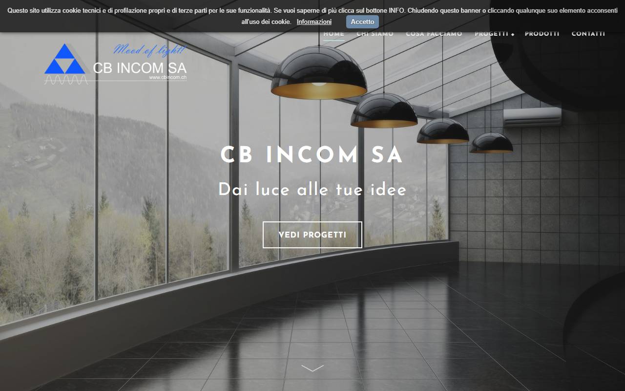 Anteprima del sito: CB Incom Industria e Commercio SA