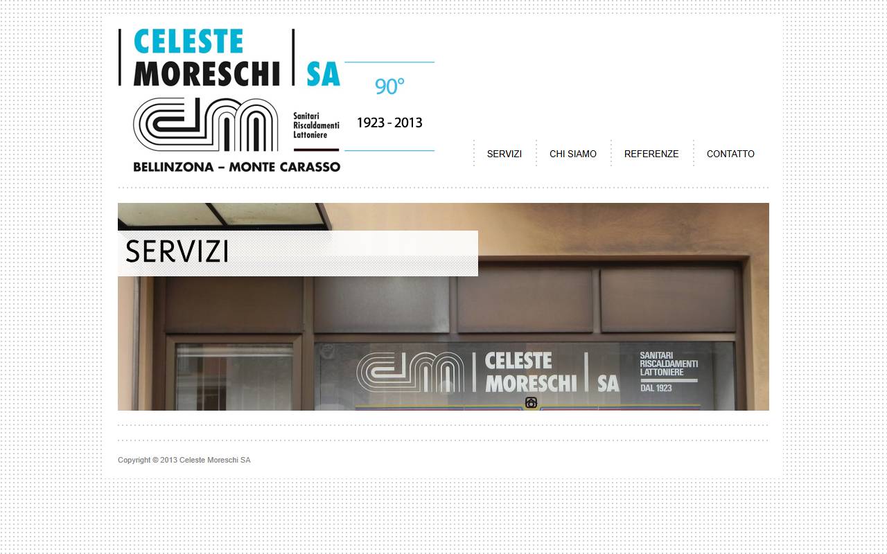 Anteprima del sito: Celeste Moreschi SA