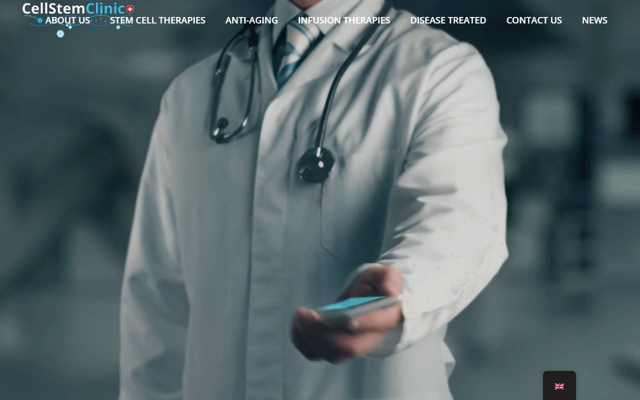Anteprima del sito: CellStemClinic & Regenerative Medicine GmbH