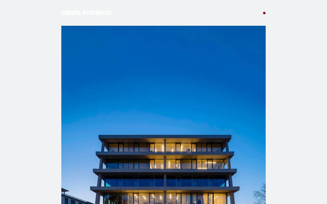 Anteprima del sito: Celoria Architects Sagl