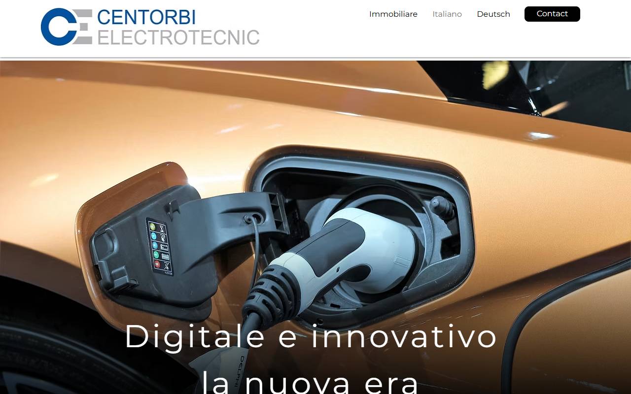 Anteprima del sito: Centorbi Electrotecnic Sagl