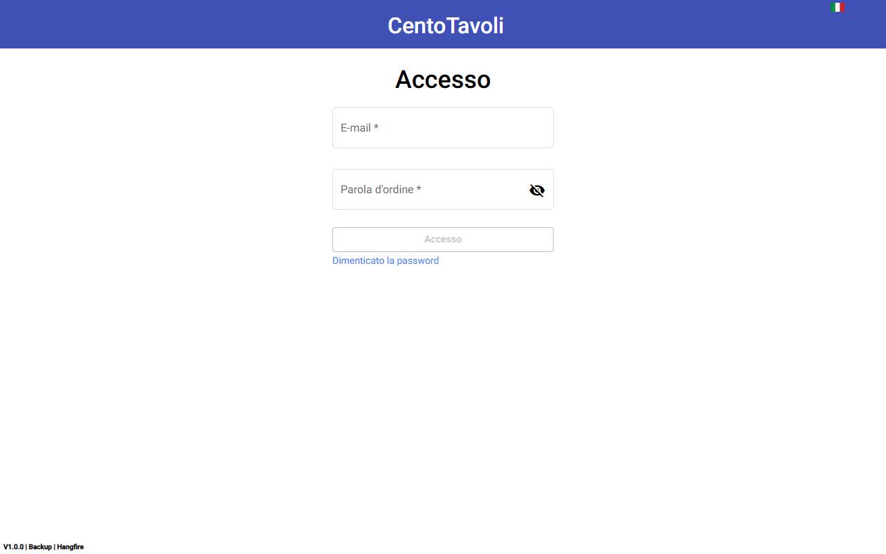 Anteprima del sito: Centotavoli Sagl