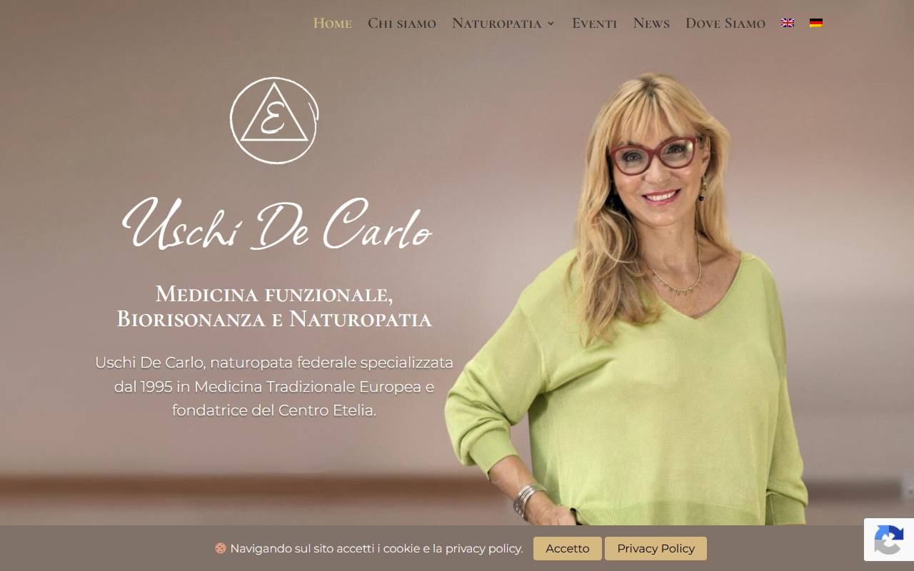 Anteprima del sito: Etelia Sagl