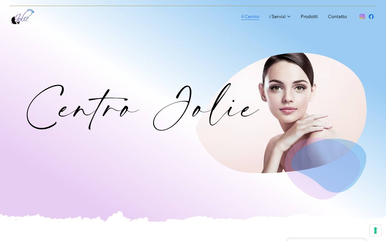 Anteprima del sito: Centro Jolie Estetica di Tania Loddo Manfreda