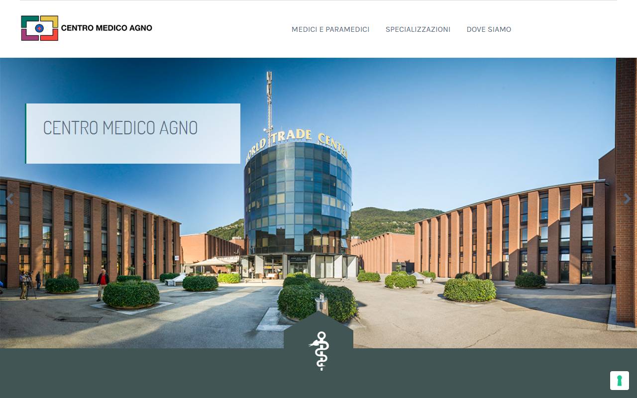 Anteprima del sito: Centromedico SMN SA - succursale di Agno