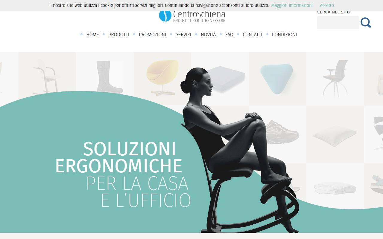 Anteprima del sito: CENTRO PER LA SCHIENA SAGL