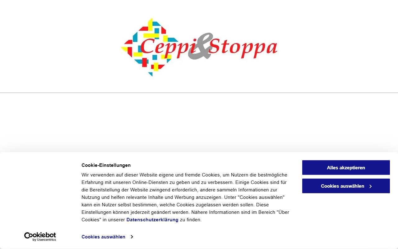 Anteprima del sito: Ceppi & Stoppa di Davide e Pietro Ceppi