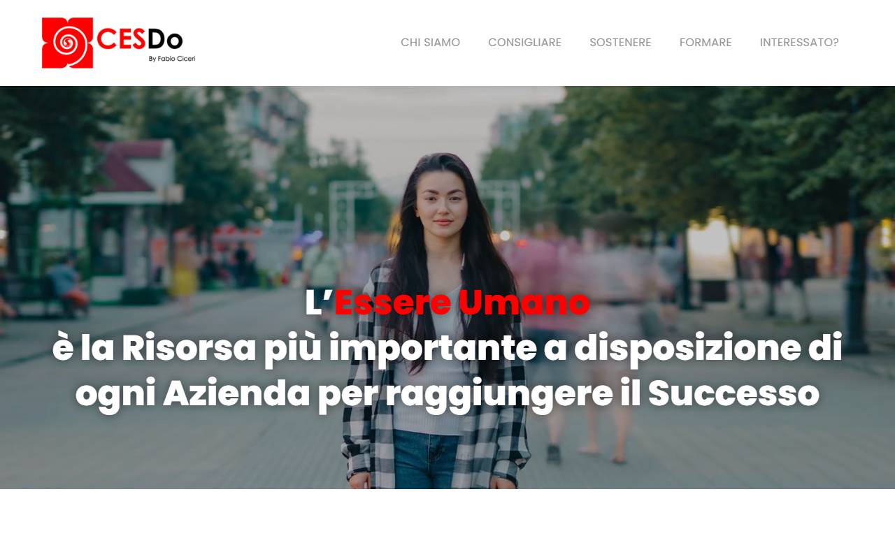 Anteprima del sito: CESDo by Fabio Ciceri