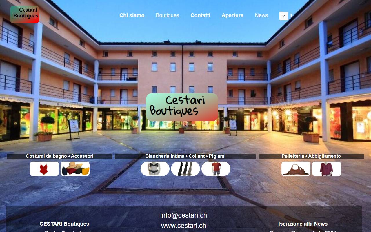 Anteprima del sito: Bottega dell'Arte, N. Cestari