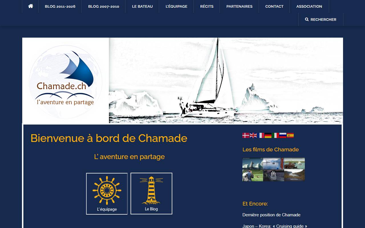Anteprima del sito: Chamade SA